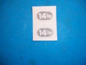CUB CADET KOHLER GAS TANK DECALS (14 HP) 147 149 - Picture 1 of 1