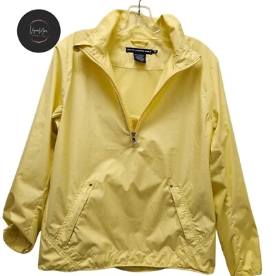 Ralph Lauren Golf 1/4 Zip Pullover Jacket Yellow Sz Small Petite  - Image 1 of 4