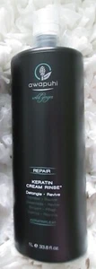 AWAPUHI PAUL MITCHELL WILD GINGER KERATIN CREME RINSE HUGE 1L 33.8oz WITH PUMP - Picture 1 of 2