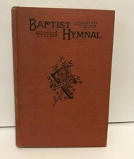 Vintage 1945 Baptist Hymnal Book for Church and Home Stanzas Chants  Music 
