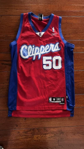 Reebok Los Angeles CLIPPERS Corey Maggette #50 Jersey Mens Sz. Med Cover