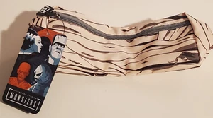 UNIVERSAL STUDIOS MONSTERS CULTUREFLY FREAKIE MAHLZEITEN MUMIE FEDERMÄPPCHEN MIT REISSVERSCHLUSS - Bild 1 von 4