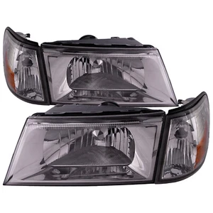 Headlights And Side Marker (4Pc Set) w/Performance Lens For 03-04 Grand Marquis - Picture 1 of 6