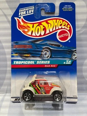 Hot Wheels 1998 ''serie Tropicool'' #694 = Baja Bug = blanco Foto 1 de 2
