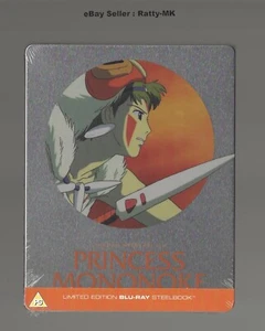 STUDIO GHIBLI - PRINCESS MONONOKE (UK) BLU RAY STEELBOOK - NEW & SEALED - Imagen 1 de 8
