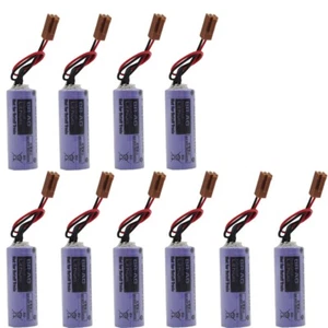 10PCS BR-AG Battery 3V 1800mAh PLC CNC Battery Non-rechargeable Battery w/ Plug - Picture 1 of 5