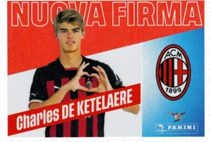 CALCIATORI PANINI 2022-2023 FIGURINA N. 301 DE KETELAERE (NUOVA FIRMA) MILAN - Picture 1 of 2