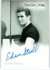 TWILIGHT ZONE SERIES 4 SCIENCE & SUPERSTITION A97 EDSON STROLL ALBUM AUTOGRAPH