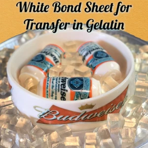Hoja Blanca Bond Transferir en Gelatina Hoja Blanca Bond Transferir en Gelatina - Imagen 1 de 23