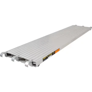 Scaffold Plank 7Ft x 19in Aluminum Metal Platform Painting Work Frame Walk Board - Picture 1 of 12