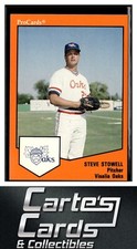 Steve Stowell 1989 ProCards Minor League Team Sets #1444  Visalia Oaks