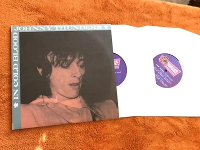 JOHNNY THUNDERS In Cold Blood 1982 re '98 2 LP 10" munster mr142 New York Dolls! - Image 1 of 4