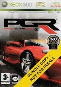 Jeu Xbox 360 - Project Gotham Racing 3 - Ed. Bundle Copy - Complet - PAL UK