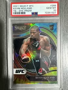 Kevin Holland 2021 Select Tie-Die 2/25 RC PSA-10 UFC - S-208 - Picture 1 of 2