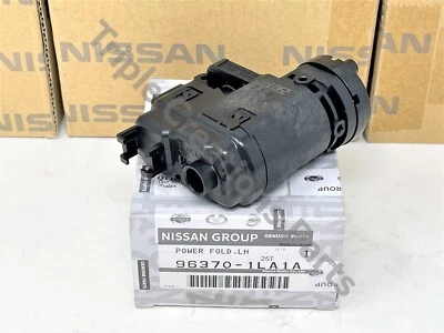 Espejo retrovisor eléctrico izquierdo unidad plegable original Nissan Infiniti 96370-1La1A 963701La1A OEM Foto 1 de 4