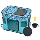 VEVOR Foldable Pet Playpen 32 x 24 x 22 in Portable Dog Playpen Crate for Cat