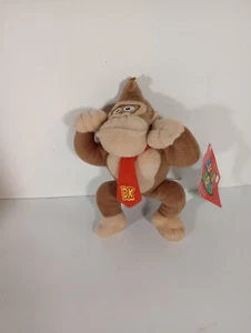 Neu mit Etikett 2022 Super Mario 4 Zoll Donkey Kong Plüschtier Stofftier - Bild 1 von 2