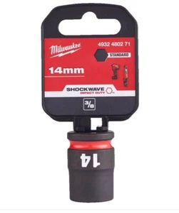 Milwaukee 4932480271 IMPACT 14mm Short Socket 3/8" - Picture 1 of 1