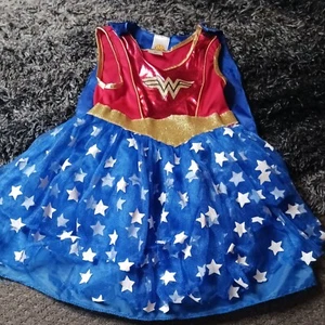Wonder Woman Fancy Dress Costume Age 5-6 Years Rubies - Picture 1 of 10