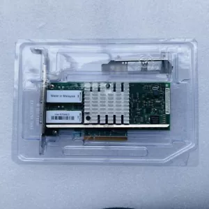 genuine Intel 10Gbps Dual Port PCI-E X520-DA2 E10G42BTDA Ethernet Server Adapter - Picture 1 of 4