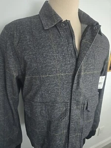 ADRIANO GOLDSCHMIED New Men’s Full Zip Bomber Jacket Size M - Picture 1 of 14