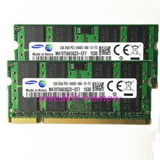 New Samsung 4GB 2X2GB DDR2-800MHZ PC2-6400 pc6400 Laptop Memory 200pin SODIMM