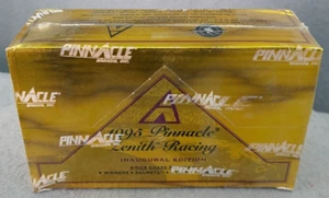 1995 Pinnacle Zenith Racing Cards Box INAUGURAL ED. 24 Pack/Box FACTORY SEALED - Picture 1 of 19