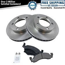 Front Metallic Disc Brake Pad & Rotor Kit For Ford Bronco F150 4WD 4X4