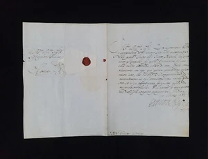 1685 Empress Eleonore Magdalene Neuburg Signed Royal Document Letter Archbishop - Picture 1 of 23