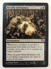 BLOWFLY INFESTATION - MTG Shadowmoor - UNCOMMON - Enchantment - LIGHTLY PLAYED