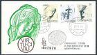 1978 SAN MARINO FDC VENETIA 181 VIRTU CIVILI TIMBRO DI ARRIVO - BH-2