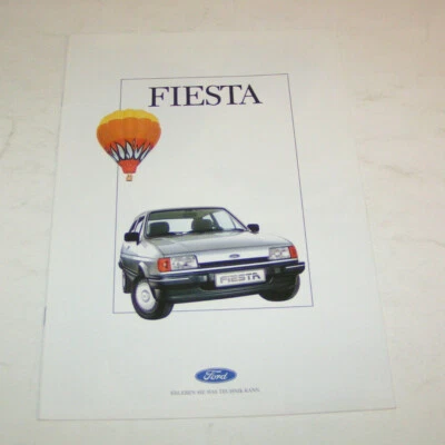 Prospecto / Folleto Ford Fiesta '84 - Edición Suiza 1987 - Imagen 1 de 2