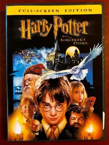 Harry Potter and the Sorcerers Stone (DVD, Full Screen, 2001) - K6 - Picture 1 of 1