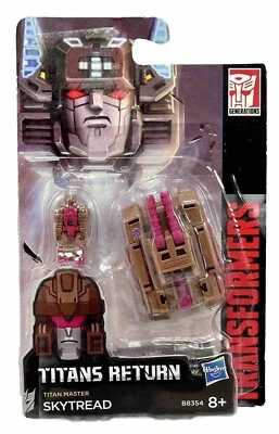 HASBRO TOMY TRANSFORMERS TITANS RETURN TITAN MASTER SKYTREAD 2015 - Imagen 1 de 4