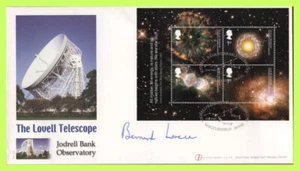 G.B. 2002 Astronomy m/s on Buckingham FDC, sig. Bernard Lovell - Picture 1 of 2