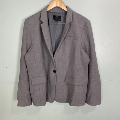 Blazer J Crew Regent Gris K5961 Talla 20 Foto 1 de 4