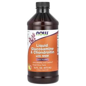 Liquid Glucosamine & Chondroitin with MSM, Citrus, 16 fl oz (473 ml) - Picture 1 of 2