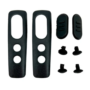 2x Lever PTT and Rubber Button Compatible with RMU2040 RMV2080 Handheld Radio - Picture 1 of 4