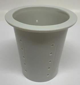 Weiß (1) Teekanne Tee-Ei Teesieb 3" x 3" weiß Porzellan 2 verfügbar - Bild 1 von 10