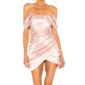 Superdown Aurora Corset Mini Dress Blush Pink Women’s Medium - Picture 1 of 8