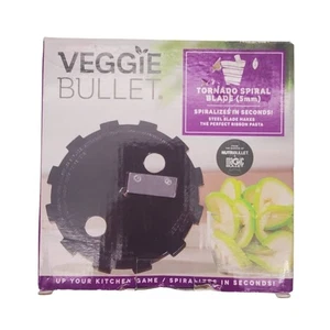 NEW Veggie Bullet Tornado Spiral Blade VB-BX080-23 Vegetable Fruit Slices 5mm - Picture 1 of 5