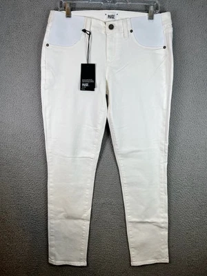 Paige Jeans Women's Maternity Jeans 29 White Skyline Ankle Peg Brand New - Image 1 of 4
