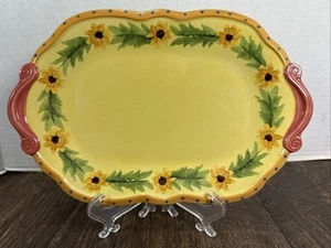 Plato de servir de cerámica Pfaltzgraff Secrets Of Pistoulet Jana Kolpen - Imagen 1 de 7