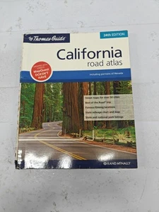 The Thomas Guide California Road Atlas Book 24th Edition - Picture 1 of 5