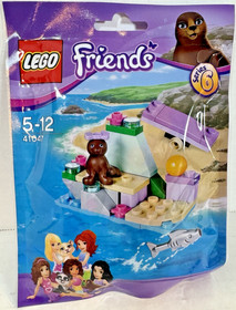 LEGO (41047) Friends: Seal's Little Rock Polybag - New Sealed Retired -