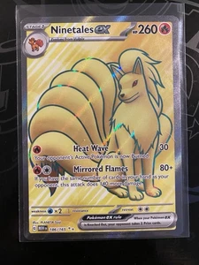 Ninetales ex 186/165 Sv: Scarlet & Violet 151 Holo - Picture 1 of 2