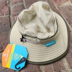 Sunday Afternoons Bucket Hat Kids Tan Chaparral Sun Protection, SMALL (1-3 Yr) - Picture 1 of 5