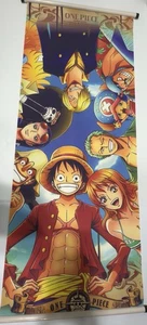 ONE PIECE - CIRCLE OF CHARACTERS Japanischer Anime Wandrolle Stoff Poster 16”x40” - Bild 1 von 5
