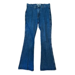 Vintage 90s Z Cavaricci Jeans Denim High Rise Made in USA 29 Mom Jeans Flare - Picture 1 of 6