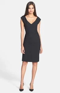 Abito tubino Diane von Furstenberg 'Bevin' in maglia increspata (taglia 6) - Foto 1 di 11